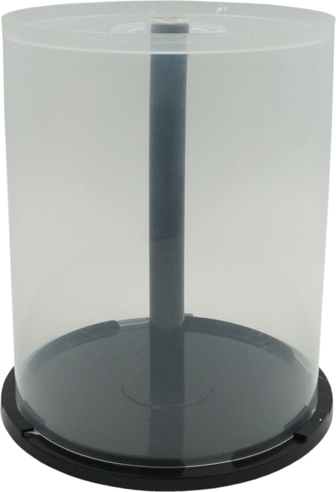 (1) CDIP100BH 100-Disc Capacity CD DVD Empty Media Storage Clear Bee Hive Case