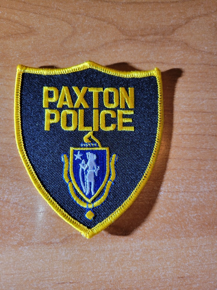 Paxton MA Police Patch