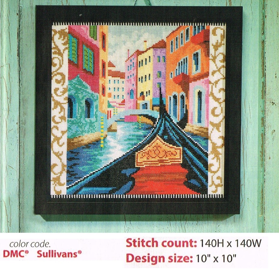 VENICE   CROSS STITCH PATTERN ONLY - YD   SEW