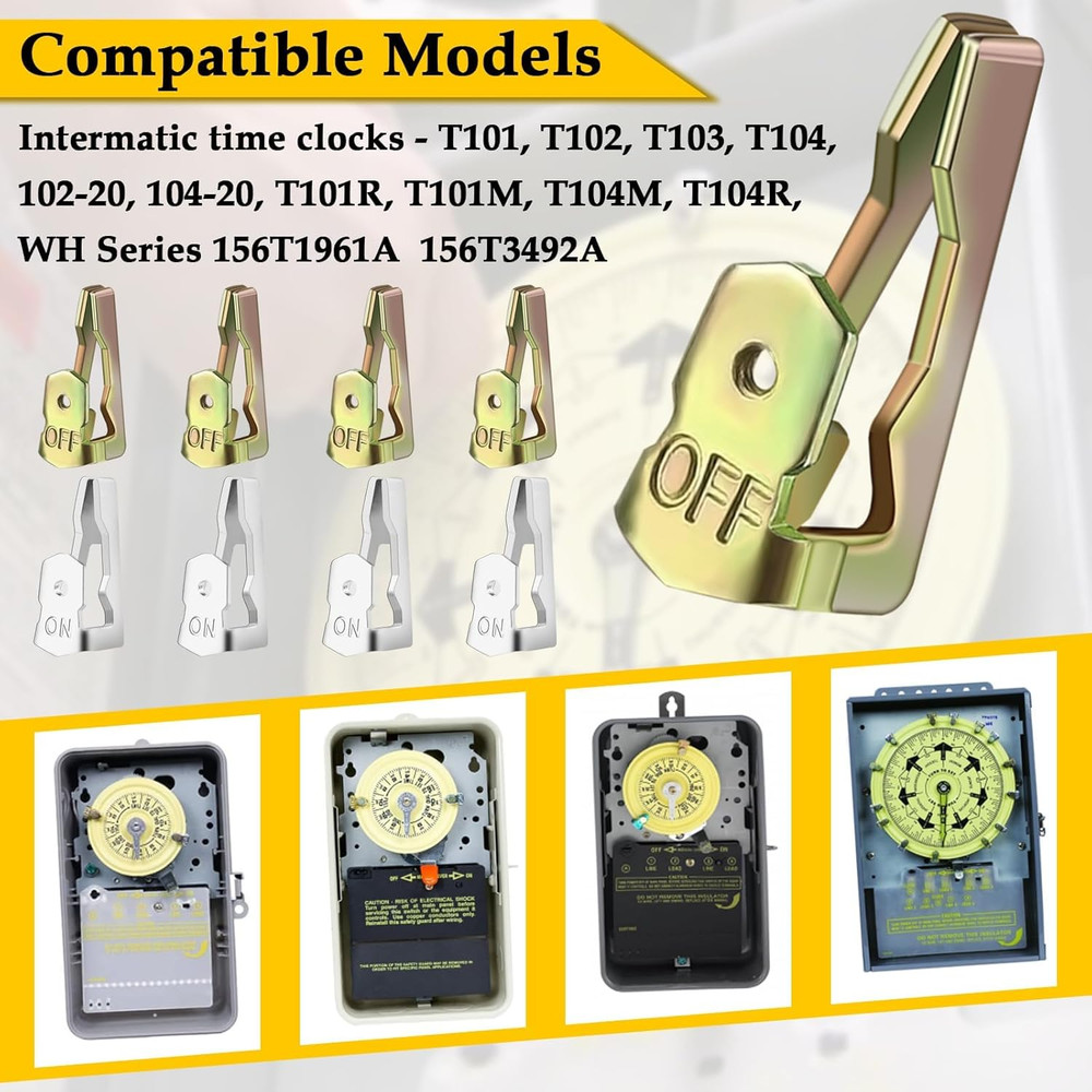 Time Switch Trippers Replacement Kit Compatible with Intermatic 156T1978A Used f