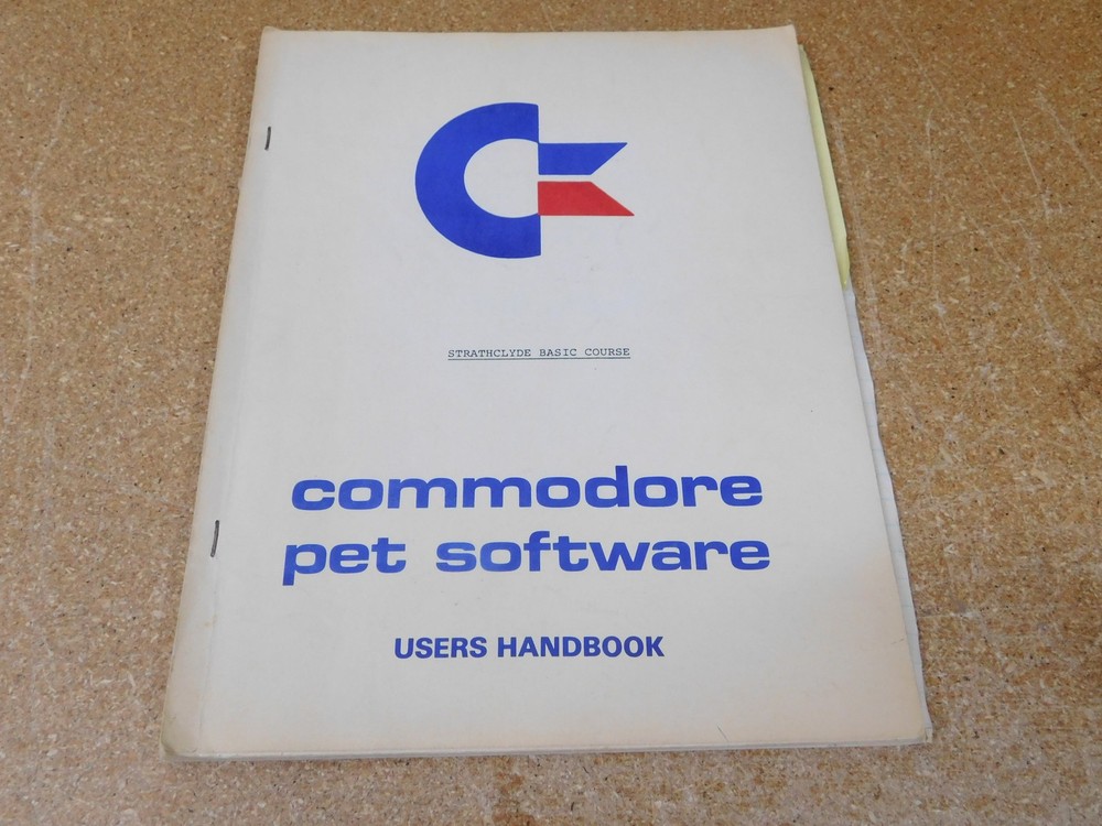 Commodore Strathclyde Basic Course Pet Software Users Handbook