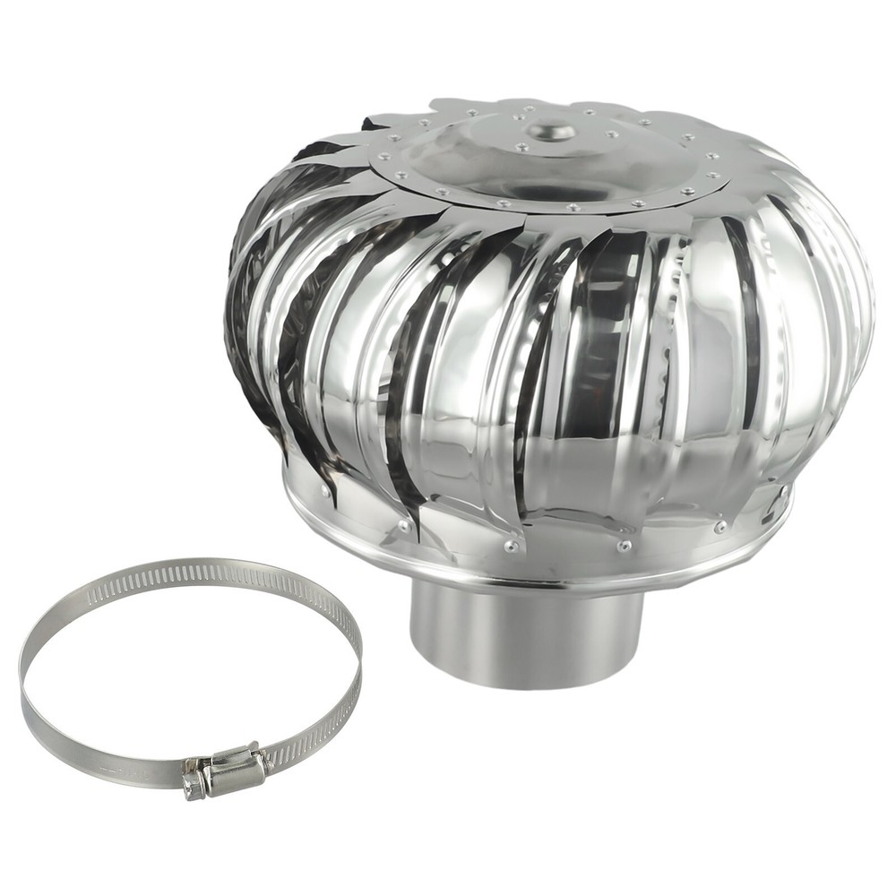 Rotating Hood Chimney Cowls Prevent Wind Draft Improve Ventilation Efficiency