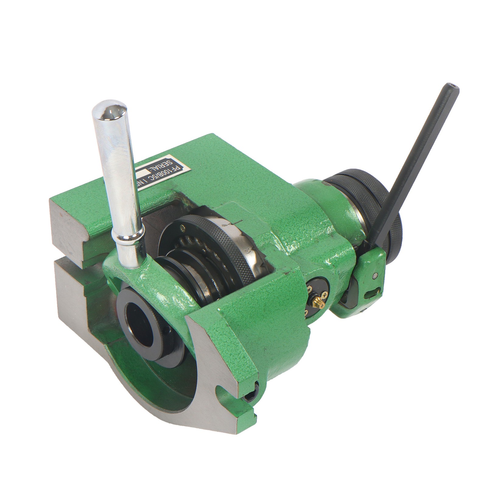 Vertical Horizontal 5C Collet Spin Index Fixture Milling .0004" Spindle Thread