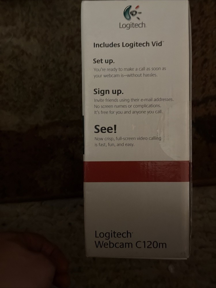Logitech Webcam C120m - Brand New Sealed Fast Ship