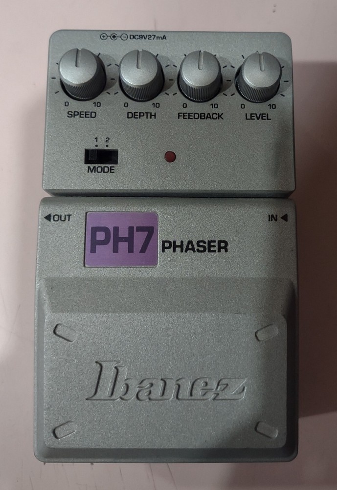 Ibanez PH7 Phaser Guitar Effect Pedal
