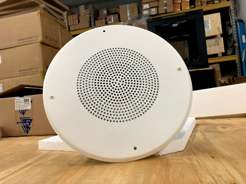 Louroe Electronics LE-115 Ceiling Speakerphone Flush Mount White