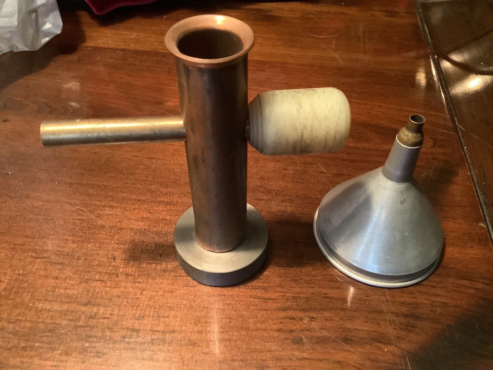 RARE ANTIQUES COPPER  Powder Trickler