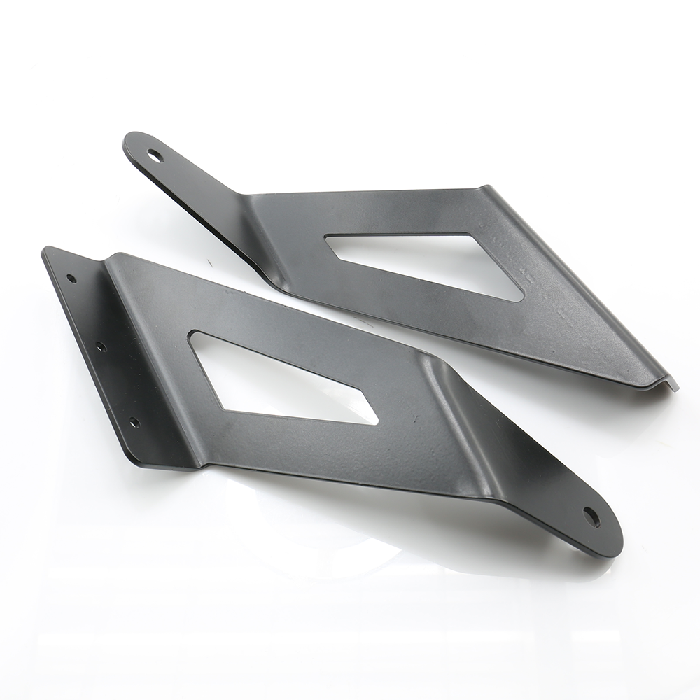 For 1999-2015 Ford F250 F350, 54" Curved Light Bar Roof Windshield Mount Bracket