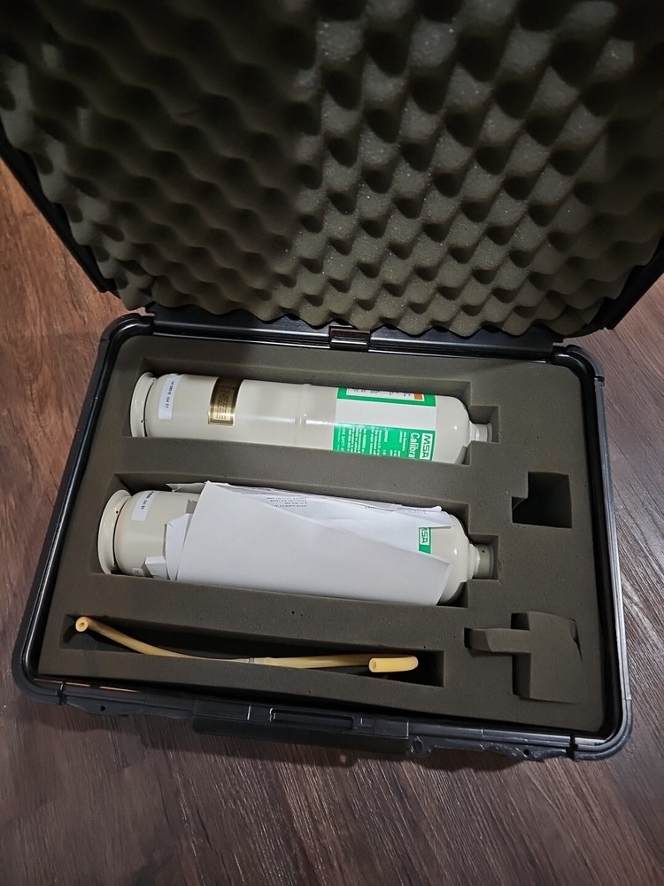 MSA Calibration Test Check Kit. Read Description Missing Items.