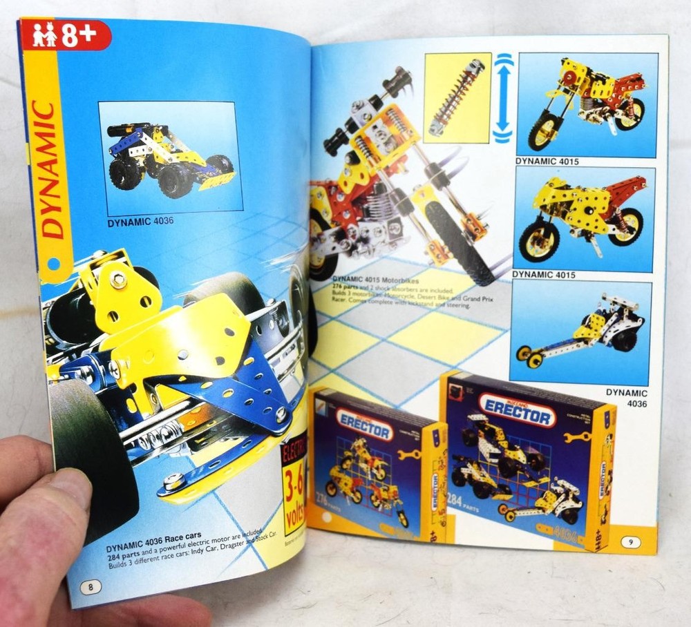 1993 Meccano Erector Catalog Booklet