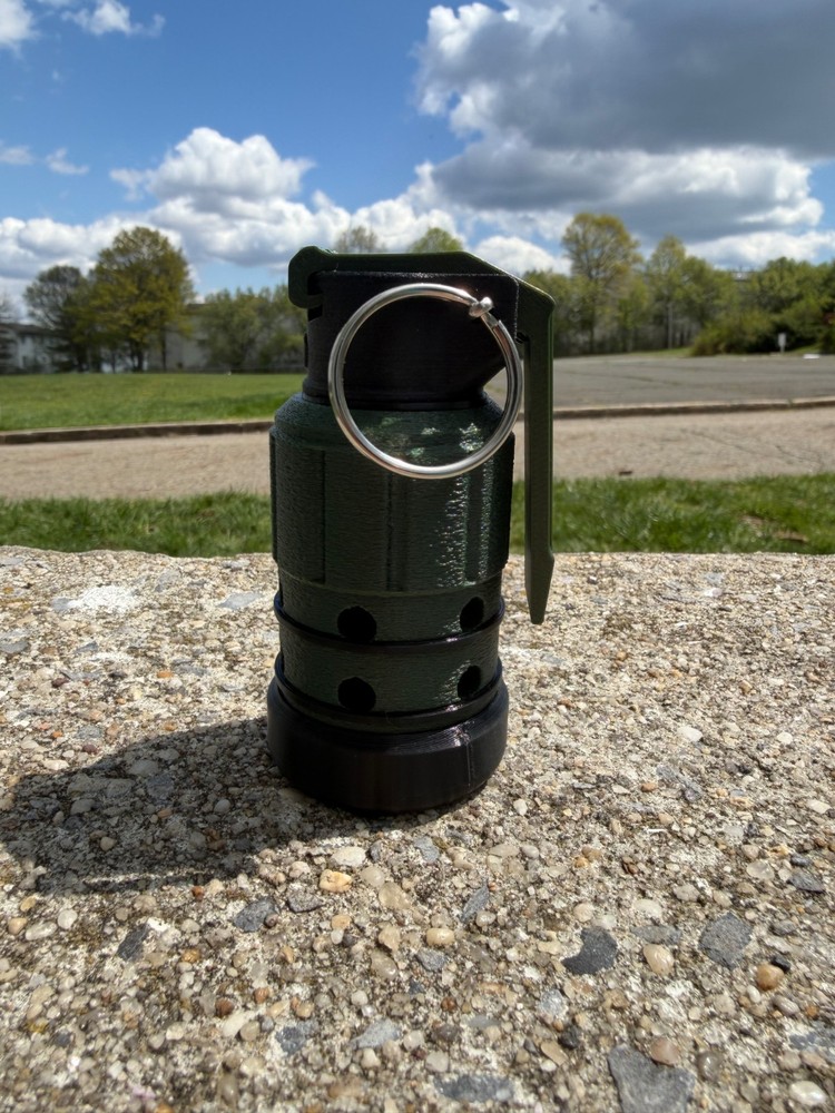 Reusable Airsoft Impact Grenade Distraction Device