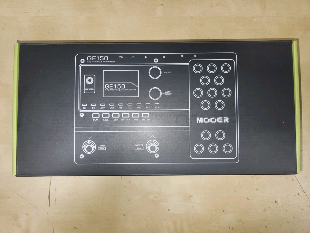 Mooer GE150 Multi-FX Modelling Pedal/ white