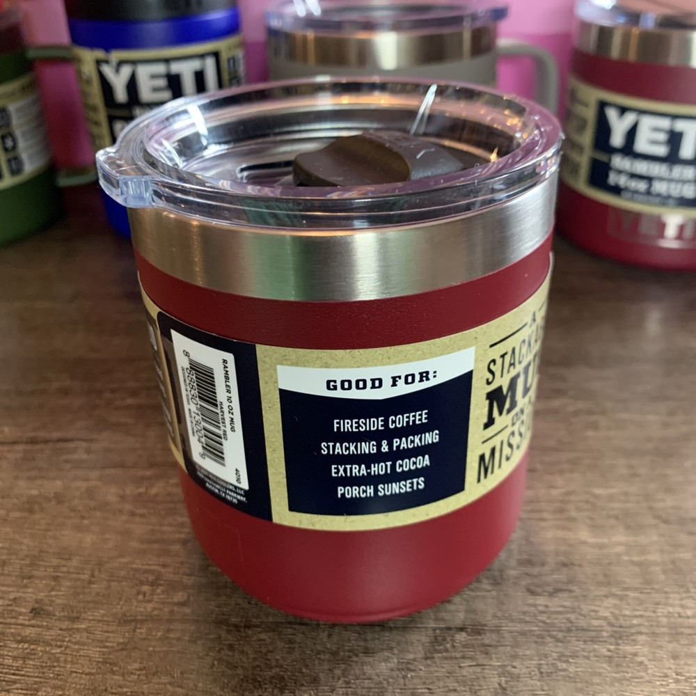 YETI Rambler 10oz Mug Harvest Red