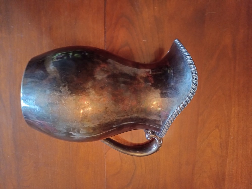 Silver,Pewter,Copper Water Pitcher