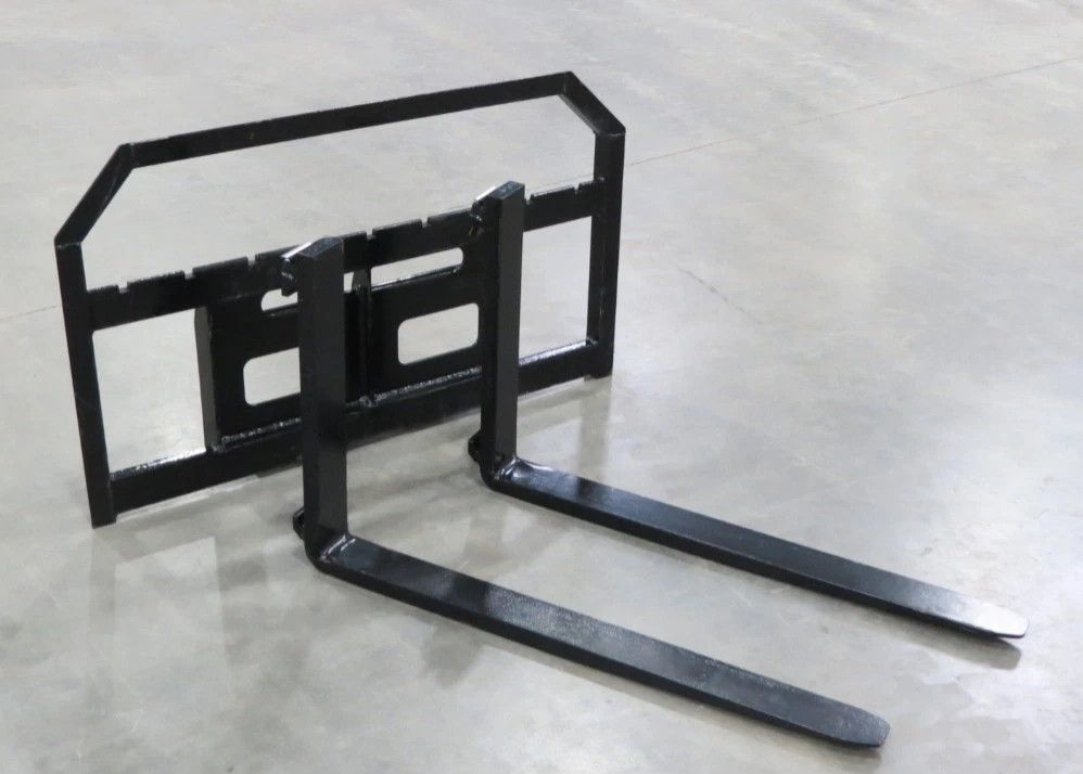 Pallet Forks Quick Attach for Mini Skid Steer Loader Fork Attachment 43x36"