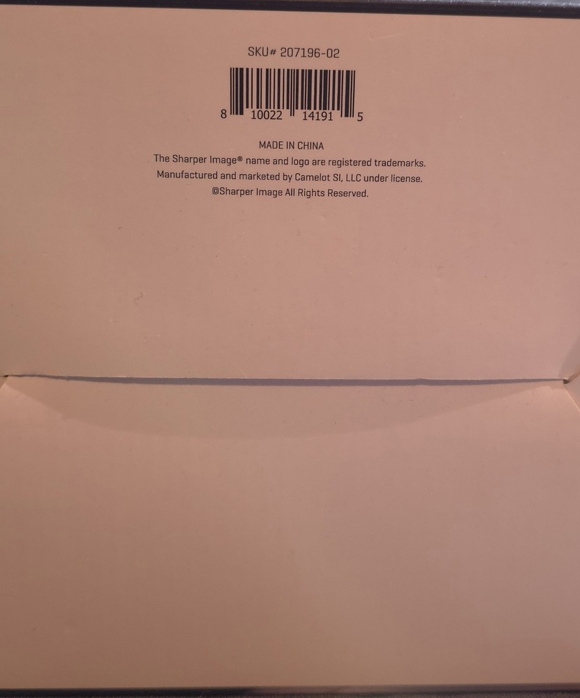 Sharper Image Heating /Cooling Beverage Base With Wireless Charger New In Box