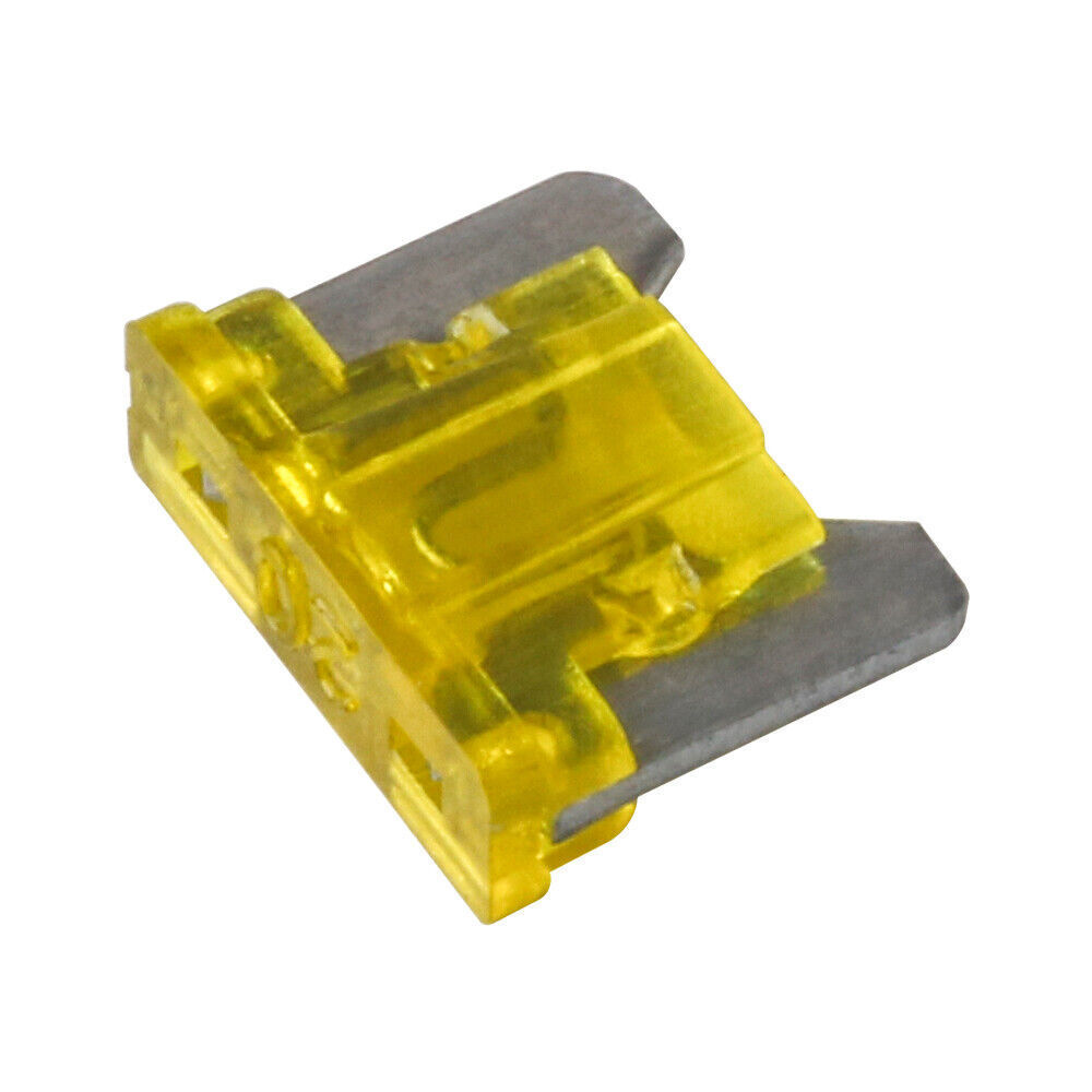30PCS Micro Blade Fuse Assorted Kit Mixed Low Profile Mini Car Van Auto 5A-30A