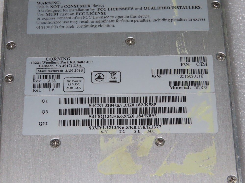 Corning One Wireless Optical Interface Module OIM