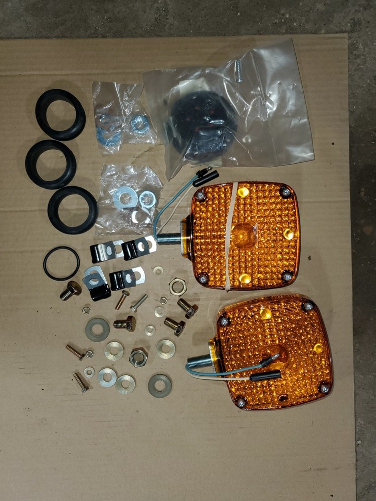 Square Light Kit  Amber Lens
