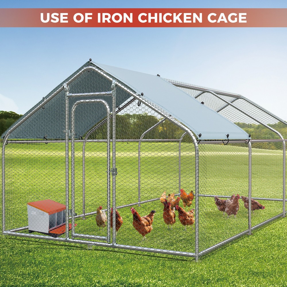 Chicken Nesting Boxes 3 Compartments Roll Away Egg Laying Nest Box for Hens