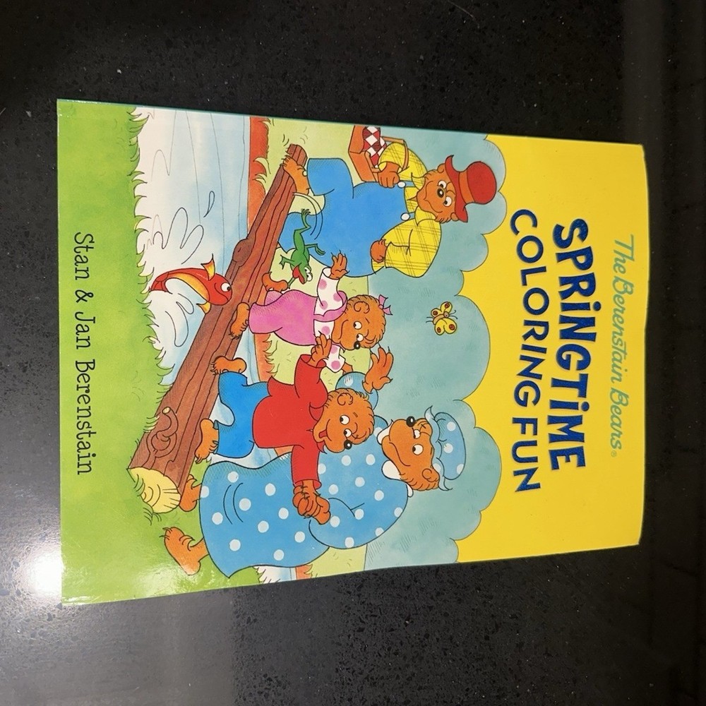 The Berenstain Bears Springtime Coloring Fun Coloring Book