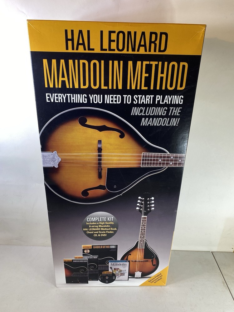 Hal Leanard Harmony Mandolin 8 String & Method Book HL00125547 Instrument 46S19