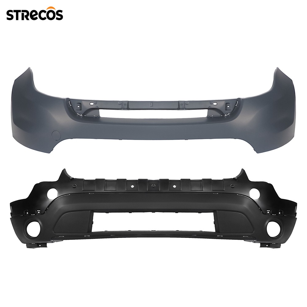 Front Bumper Cover Assembly Complete Kit For Ford Explorer 2011-2015 Primed