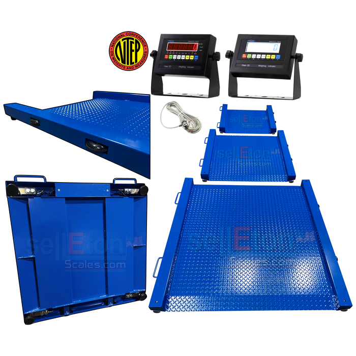 SellEton NTEP Certified Industrial Portable Drum scale 48" x 48" Platform Size