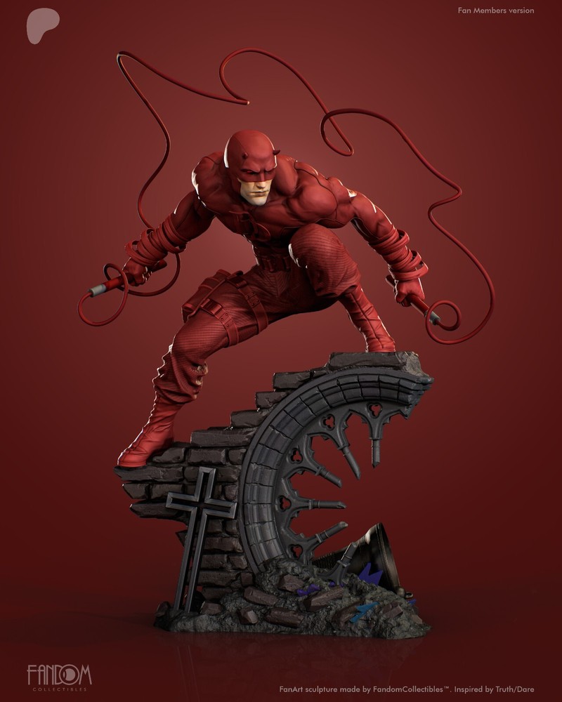 Daredevil 3D Print Unpainted/Unassembled