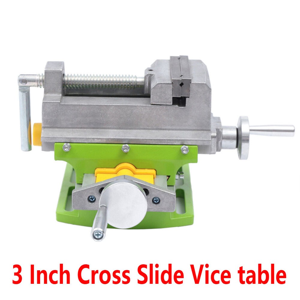 Cross Bench Vise Multi-function Workbench Slide Milling Machine Rotary Vise