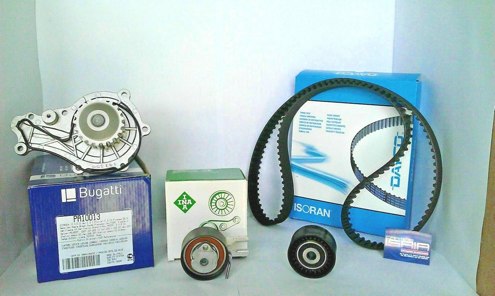 INA DISTRIBUTION KIT + WATER PUMP FOR FORD-FIESTA 1.6 TDCI (90CV66KW) MOT HHJE