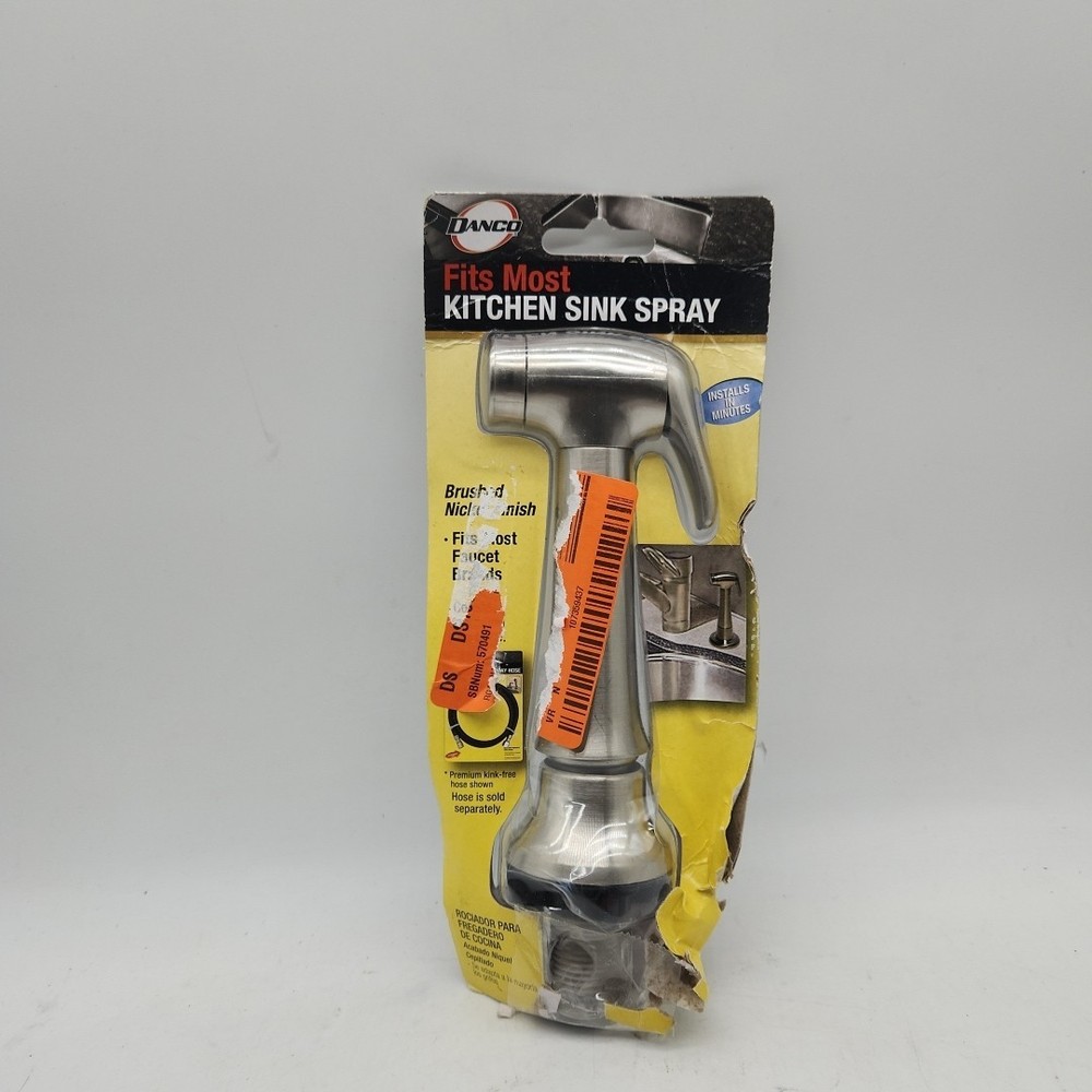 Danco 10332 Transitional Kitchen Sink Side Spray, Brushed Nickel...... 252