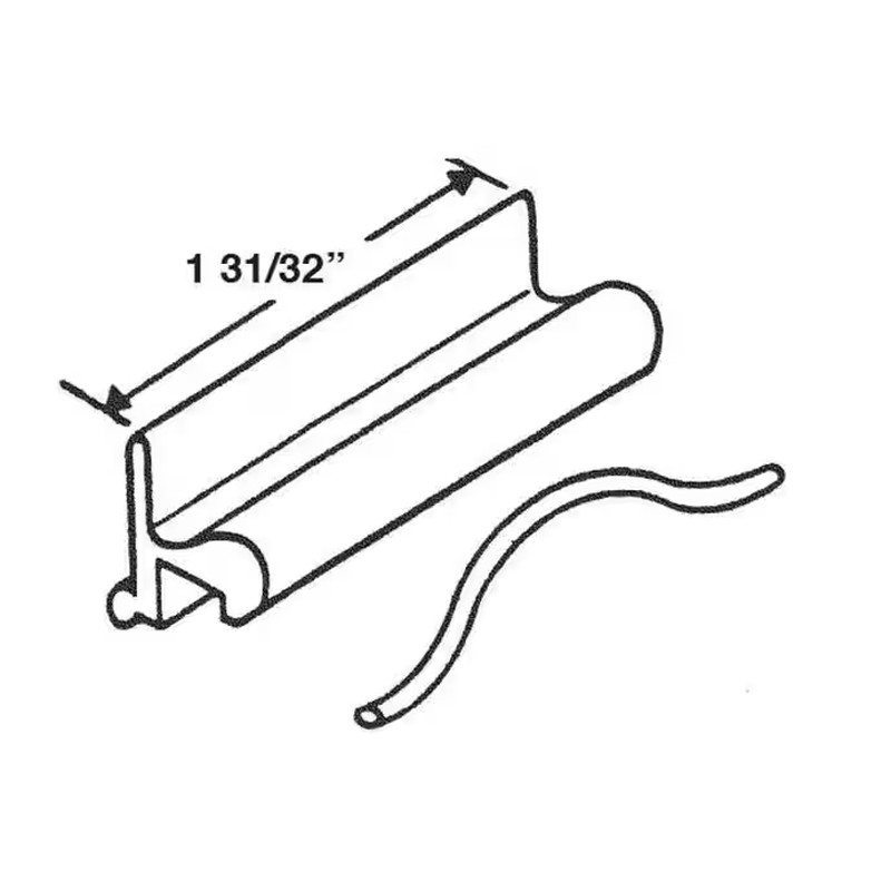 Yale Ogron White Plastic Single Hung Window Sash Lock (2-Pack)
