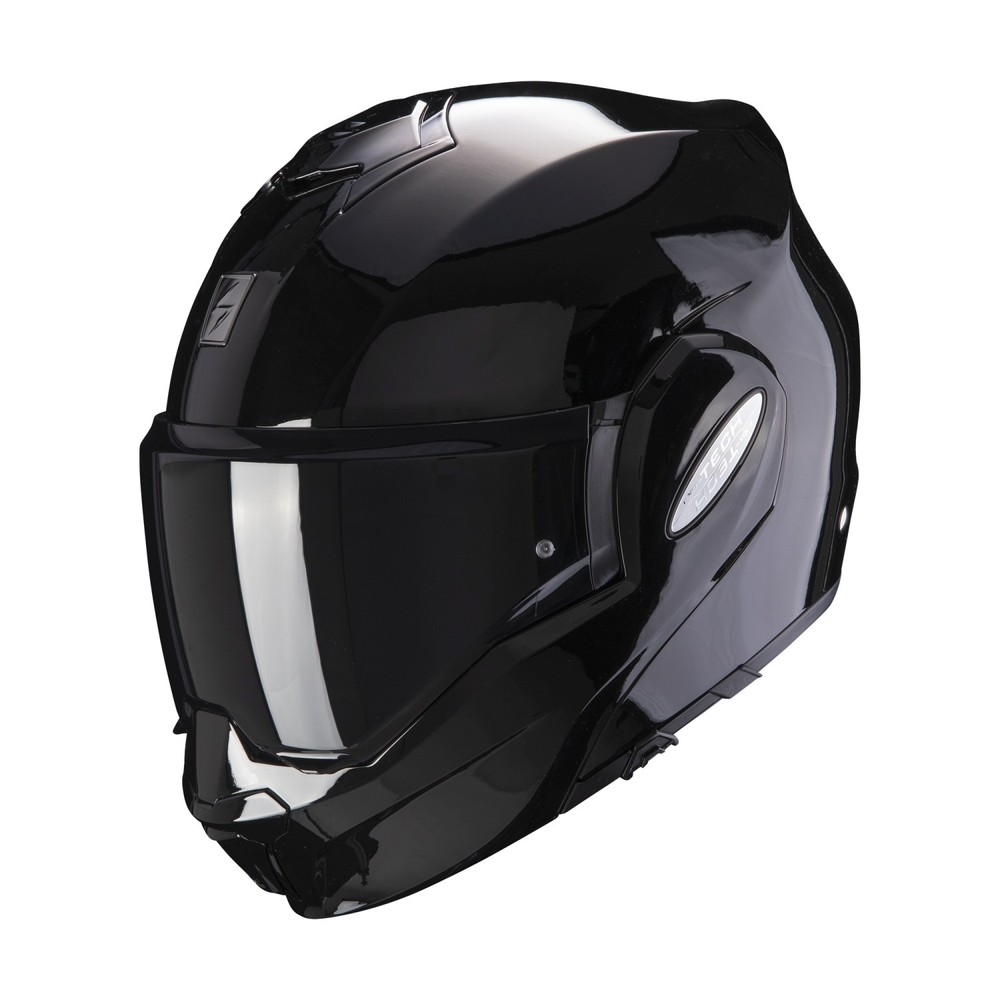 Scorpion Flip Up Helmet Exo-Tech Evo Solid Black Size: S ECE 22.06