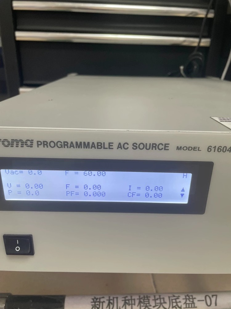 ✅🔥Used 100% Test Chroma 61604 AC Power Supply