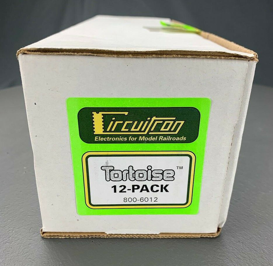 NIB! Circuitron Tortoise Switch Machine 12 Pack 800-6012