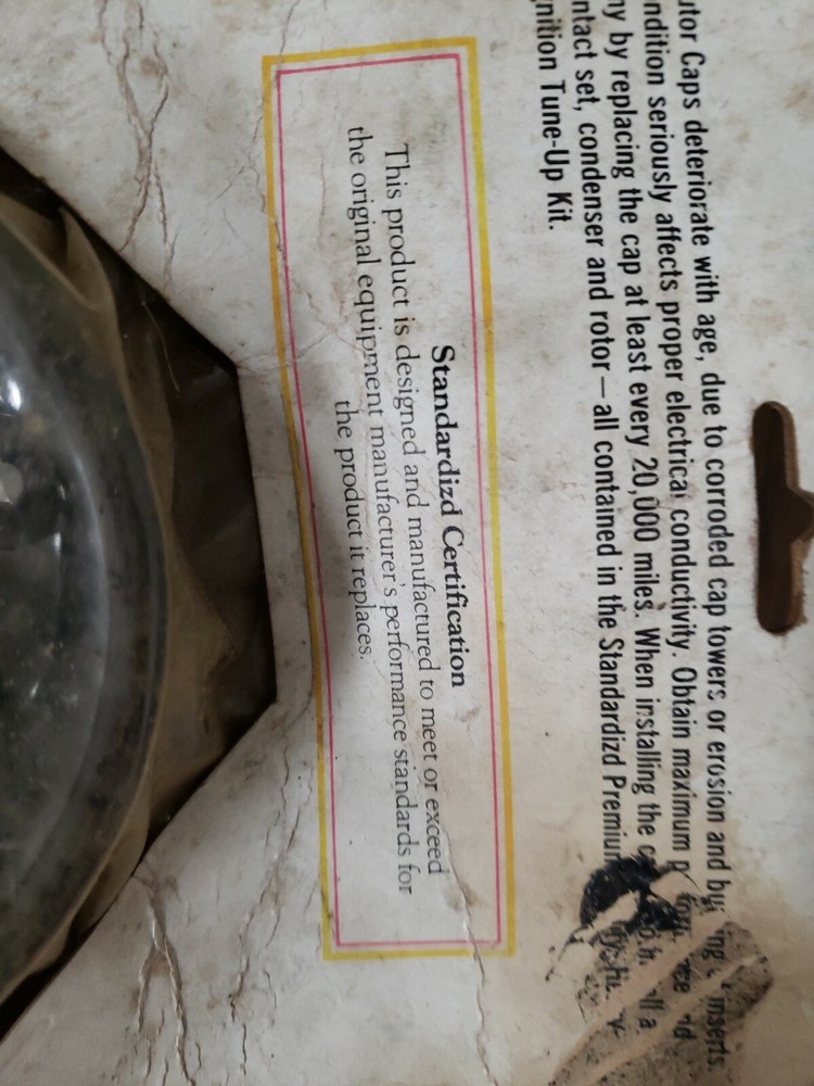 Standardized Ford F 1922 Distributor Cap