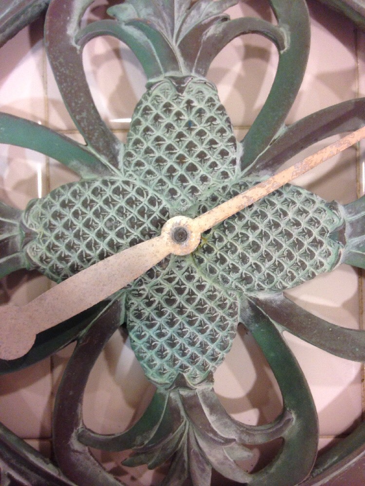 Henfeathers Outside Thermometer With Pineapple Theme