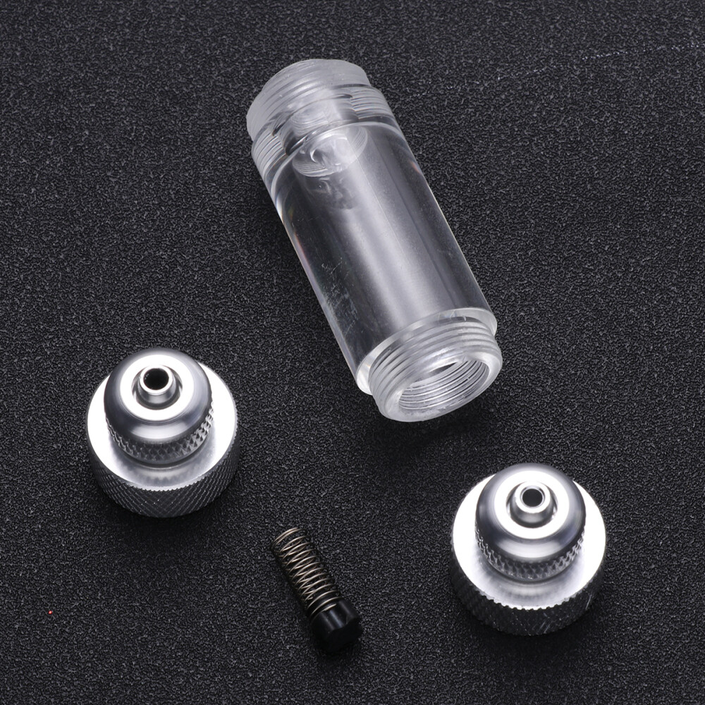 Double Head Water Plant Diffuser CO2 Non-return Bubble Counters For Aquarium