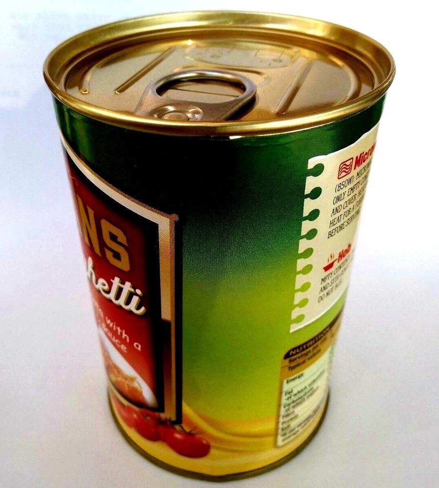 HEANS CLASSIC SPAGHETTI THE ORIGINAL FUN WORKSHOP SAFE CAN