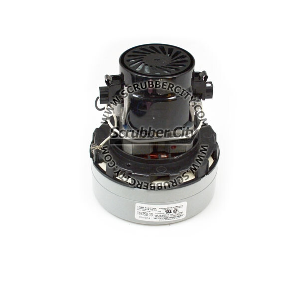 Vacuum Motor 120V 2 ST fit for Tennant Nobles 1043576 130406 V-WD-15, Typhoon