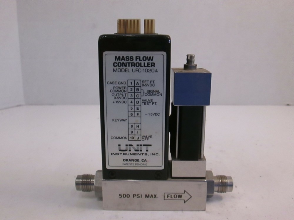 Unit UFC-1020A Mass Flow Controller MFC, O2, 1 SLM