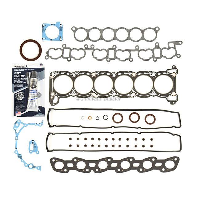 Full Gasket Set Fits JDM Nissan Skyline R32 R33 R34 RB25DE RB25DET 2.5L Turbo