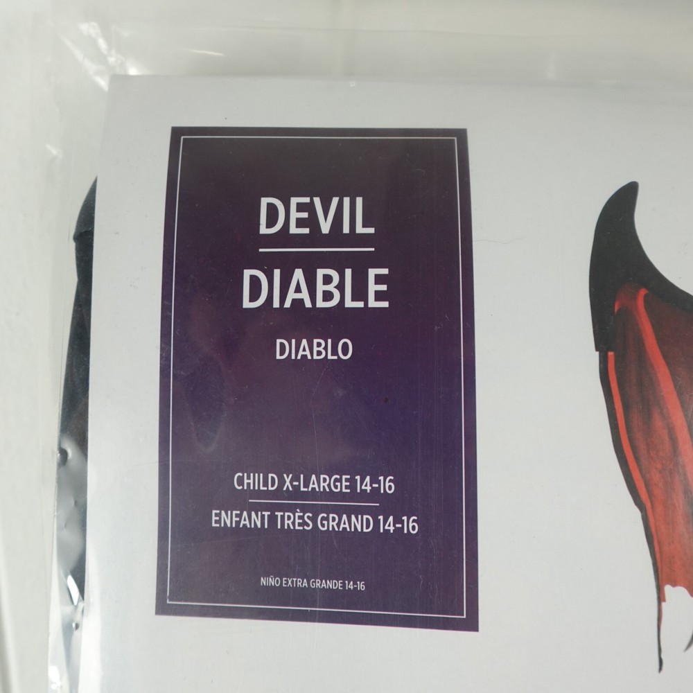 Devil Boys Costume X-Large 14-16