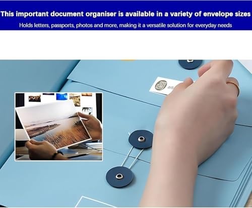 Emergency Document Organizer - Important Papers Binder for Birth Certificates, P