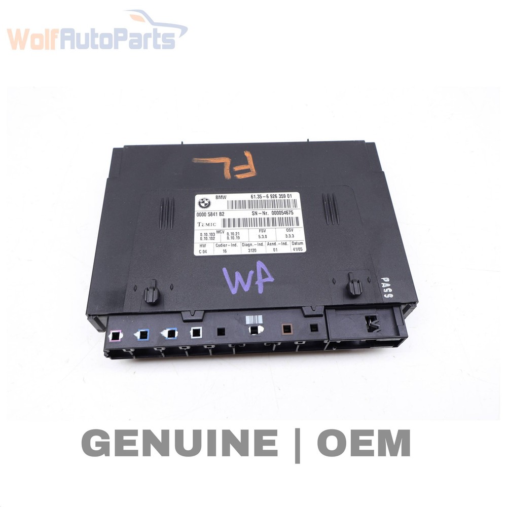 2006 BMW 330XI E90 - Front LEFT SEAT Control Module 6926359