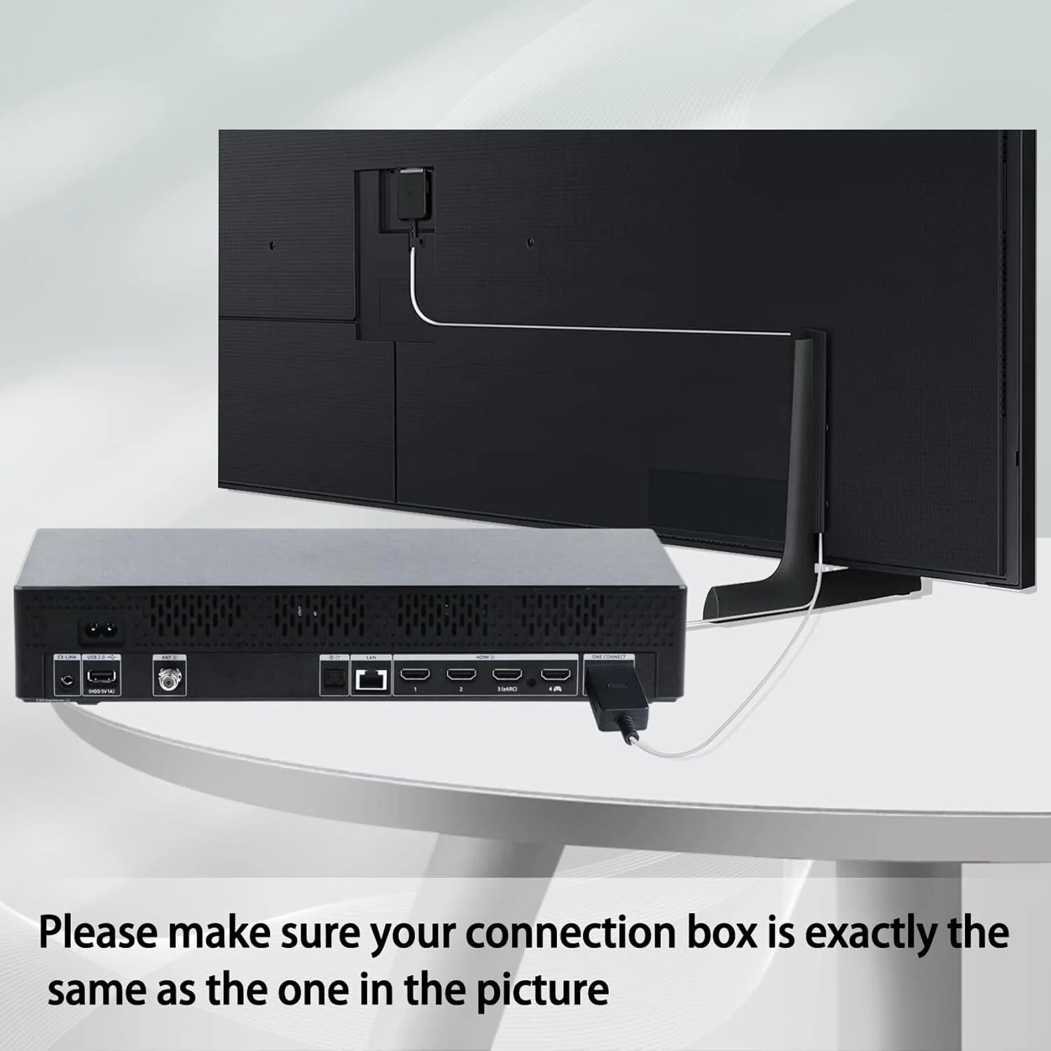 One Connect Cable For Samsung The Frame LS03D TV QN43LS03DAFXZA QN55LS03DAFXZA