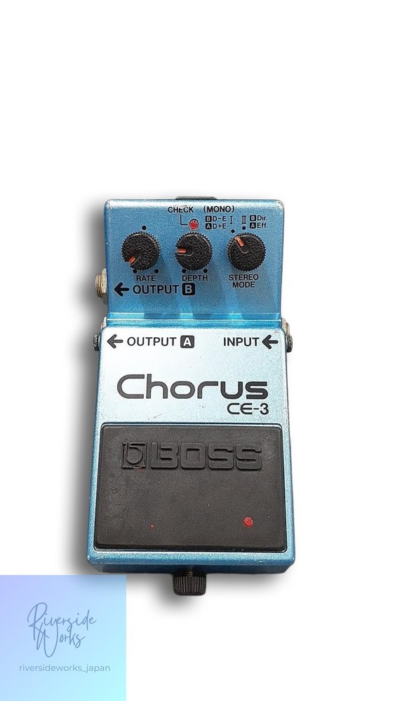 BOSS CE-3 Chorus Effects Pedal Guitar Used