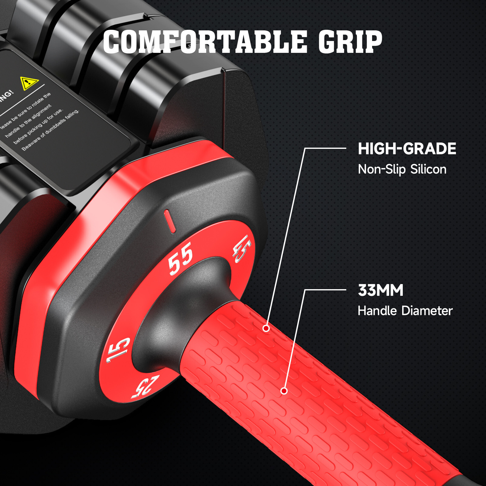 Adjust Dumbbell Set Adjustable Weight Dumbbell Set body Fitness Workout 25*2