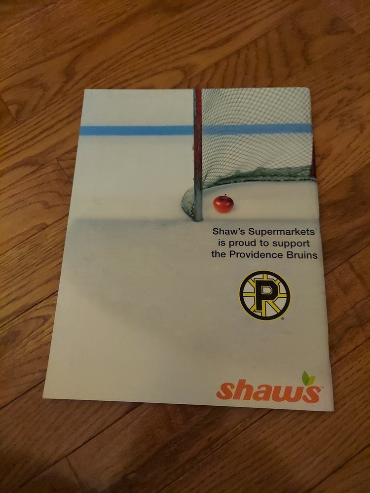 Providence Bruins 2005-2006 Official Program AHL Tim Thomas